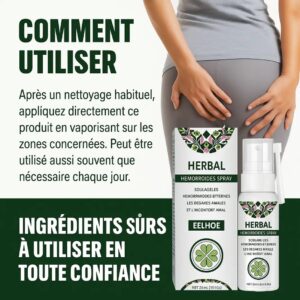EELHOE-Spray anti hémorroïdes