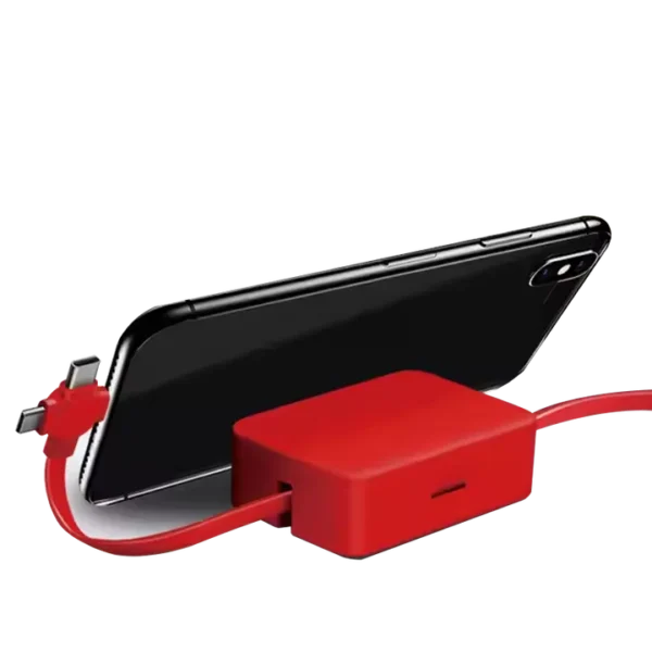 Chargeur rétractable USB type C chargeur câble 3A – Image 3