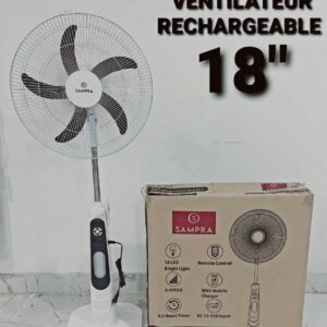 ventilateur rechargeable