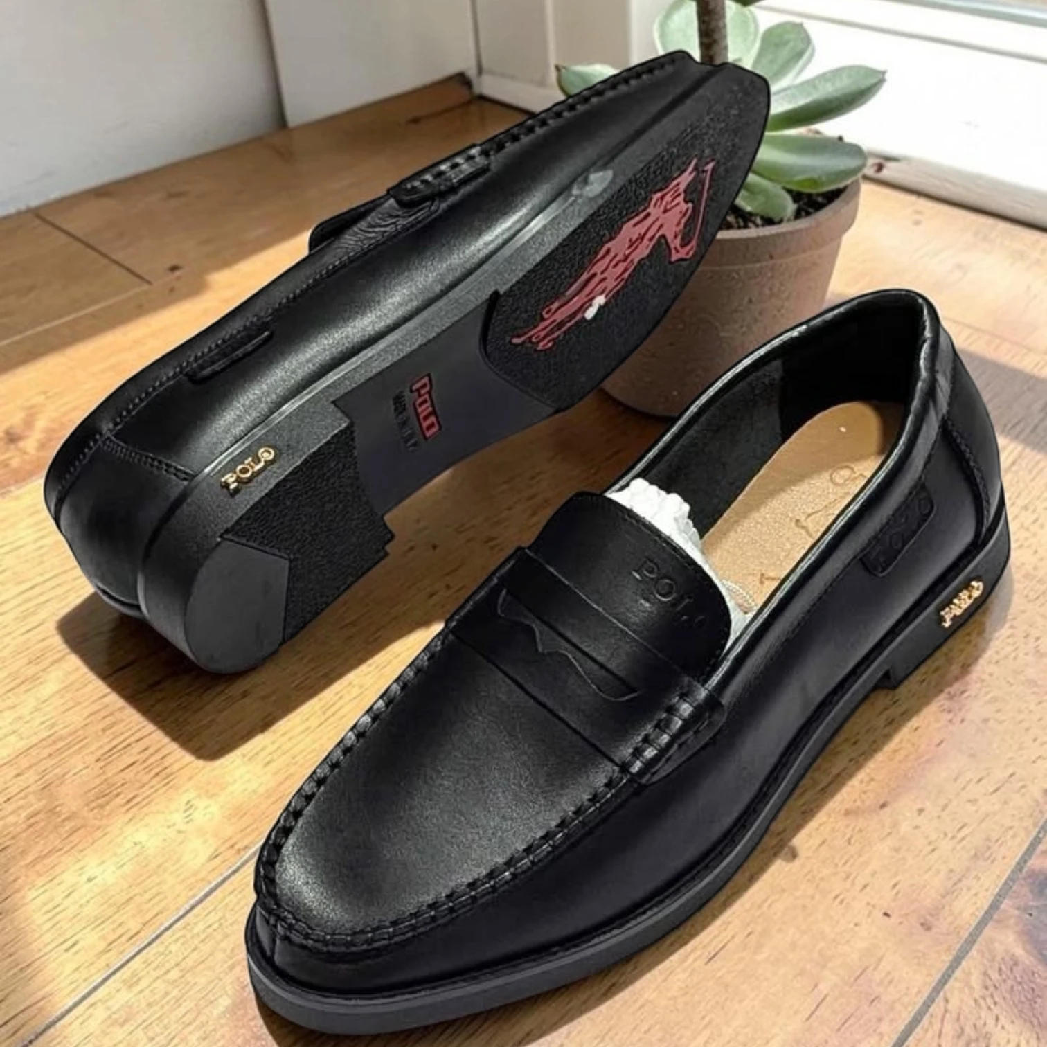 Mocassins Homme Noirs Élégants